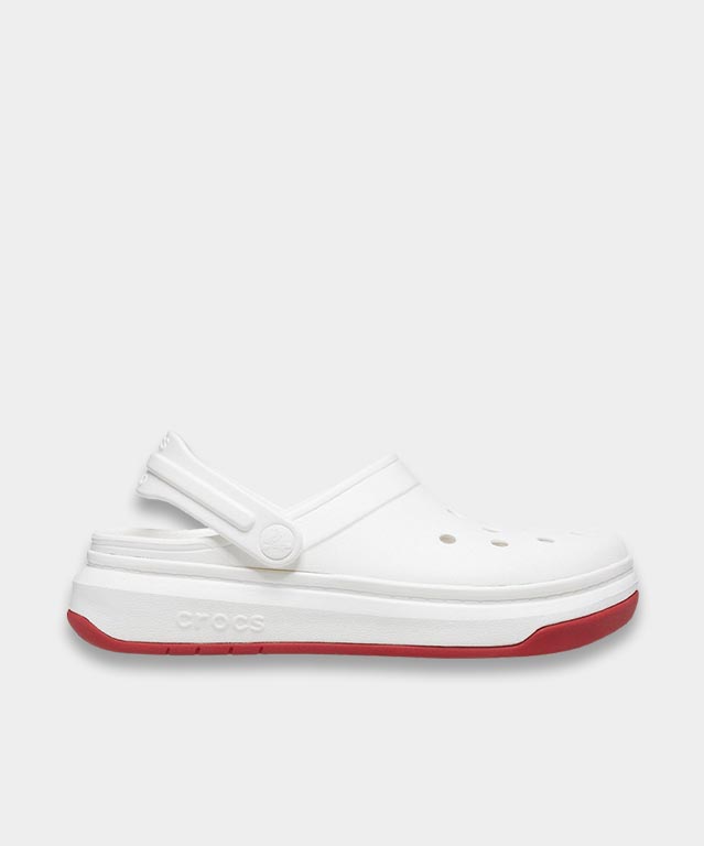 crocs crocband full force white cover