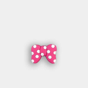 Jibbitz Bow tie Pink 38