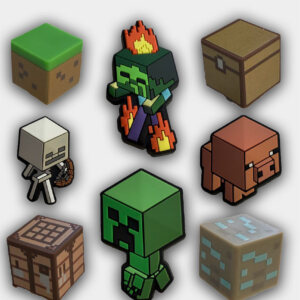 Джибитс Minecraft набор