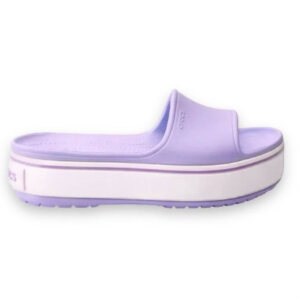 Crocband Platform Slide Lavander