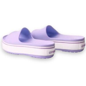 Crocband Platform Slide Lavander