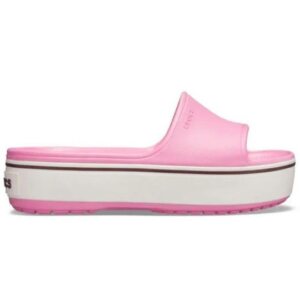 Crocband Platform Slide Pink
