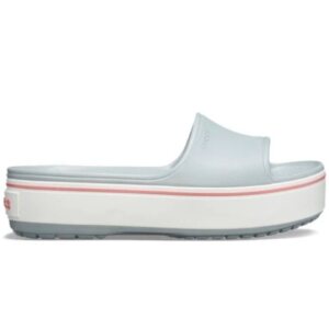 Crocs Crocband Platform Slide Grey