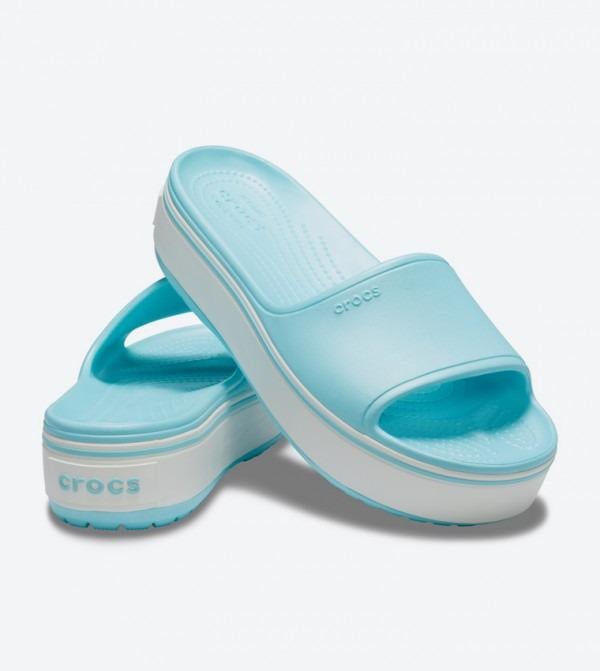CrocsCrocbandPlatformSlideIce-2 Crocs Crocband Platform SlideIce