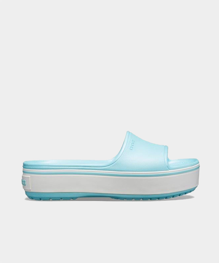CrocsCrocbandPlatformSlideIce Crocs Crocband Platform SlideIce