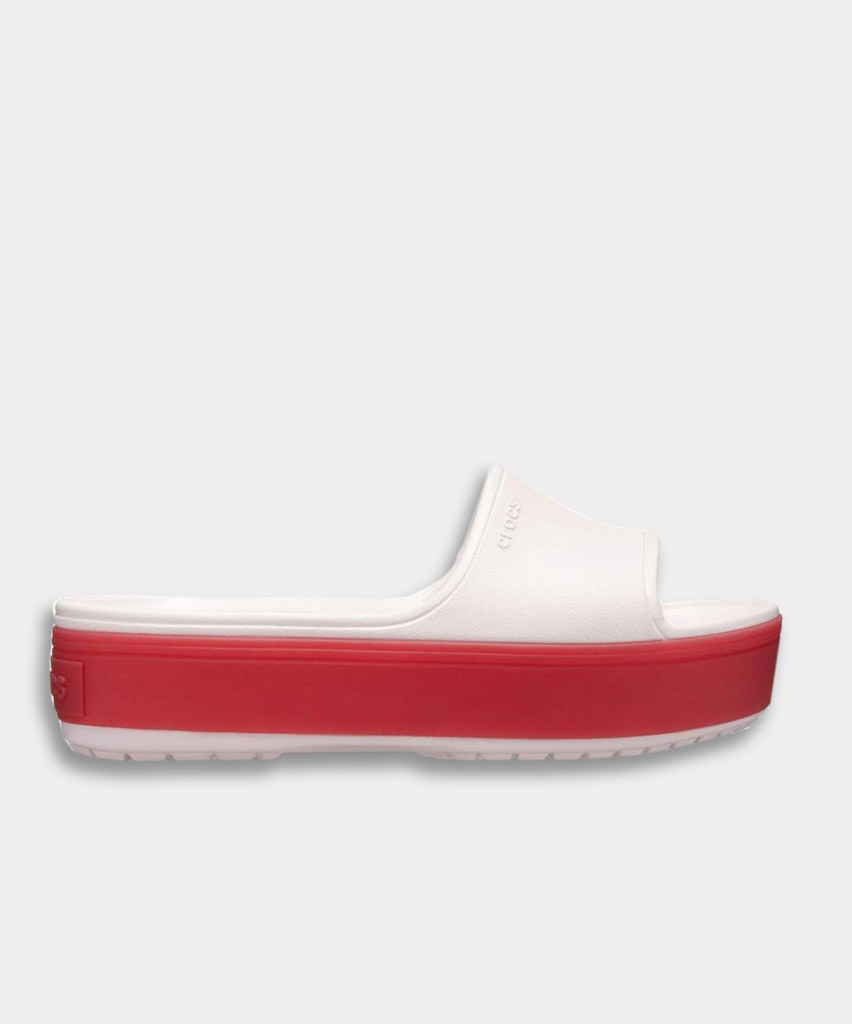 CrocsCrocbandPlatformSlidePinkPepper Crocs Crocband Platform Slide Pink/Pepper